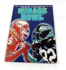 1982 Clemson vs Wake Forest Mirage Bowl College Football Program 11-28-82 Tokyo