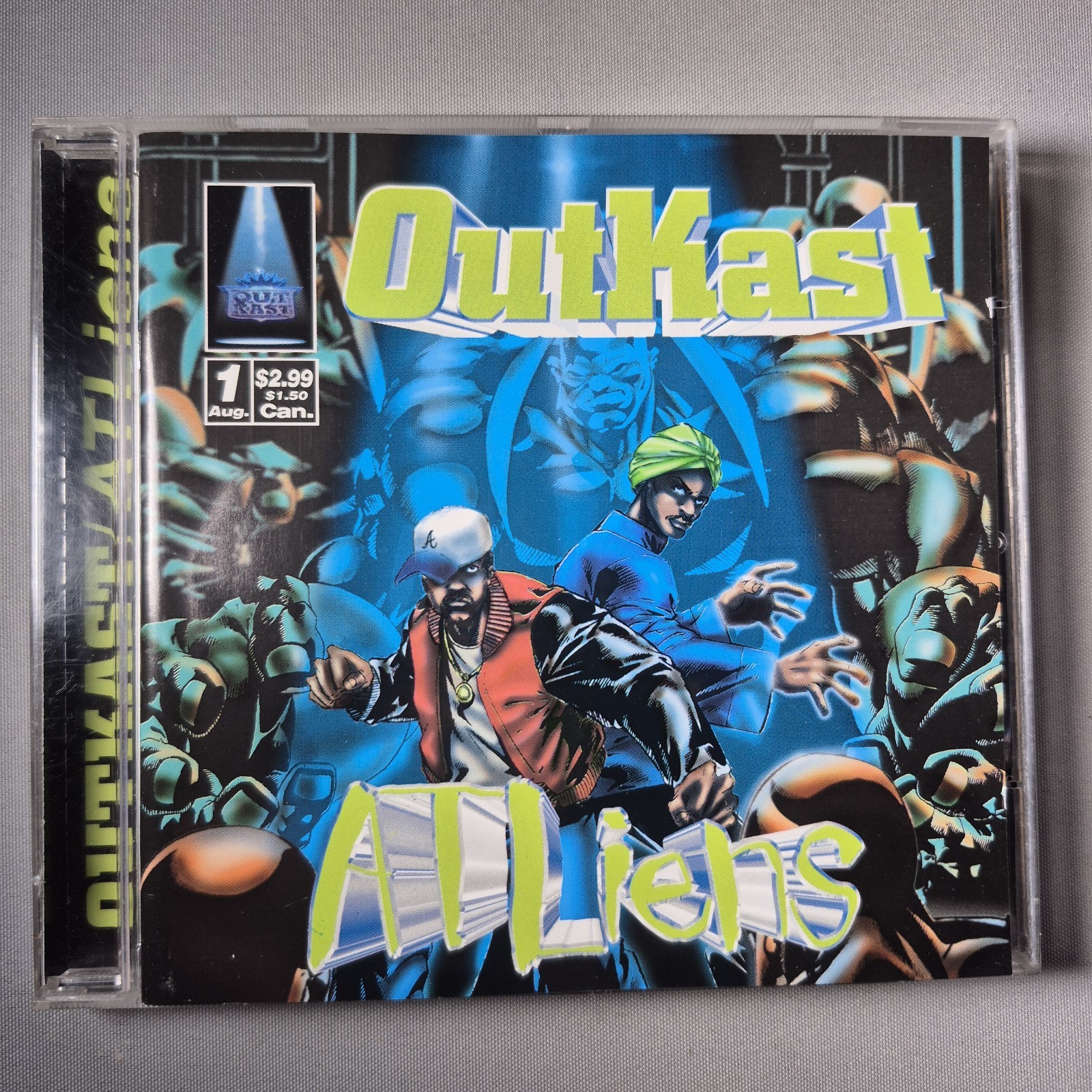 OutKast ATLiens CD 1996 Europe Clean Version Rap Hip Hop Album VGC