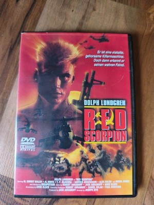 Red Scorpion Dolph Lundgren DVD Top