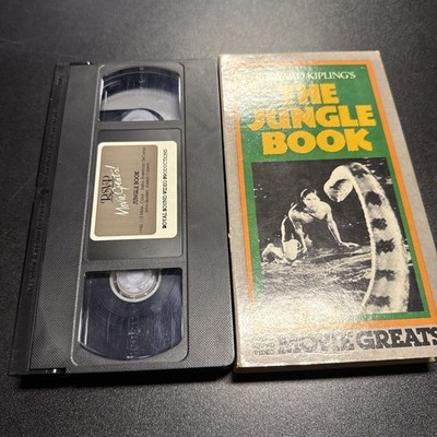 Rudyard Kipling s The Jungle Book Sabu, Rosemary De Camp Movie VHS Tape