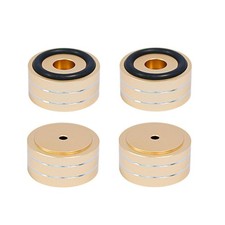 4PCS Speaker Isolation Stand Feet Aluminum Alloy Shock Absorbing Pads for9807