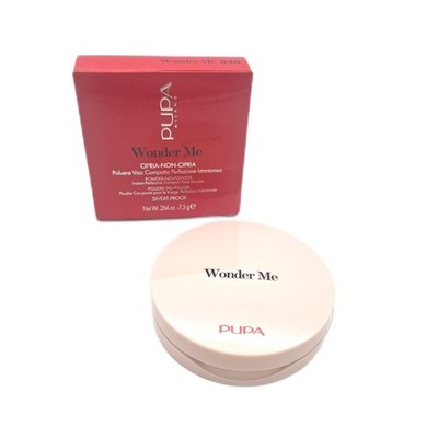 Pupa Kompaktpuder Gesicht Make up Wonder Me 020 Nude natürliche Deckkraft leicht