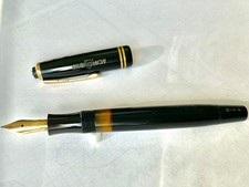 original MONTBLANC 244 G  Kolbenfüller  585  Montblanc Goldfeder - 50er JAHRE