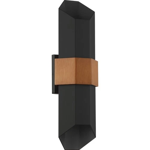 Quoizel CHS8407 Chasm 21" Tall LED Outdoor Wall Sconce - Black - Picture 10 of 10