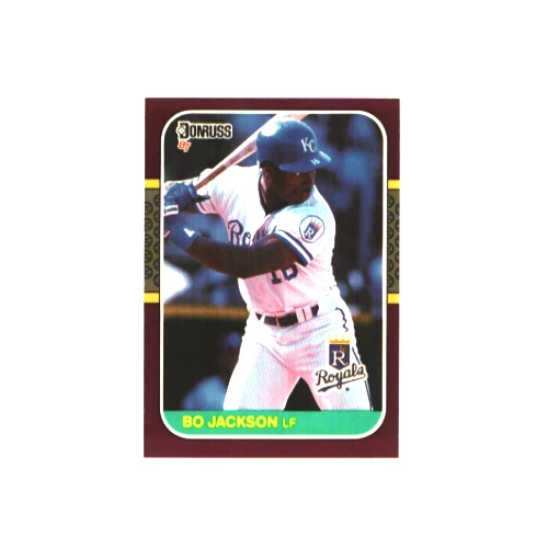 Donruss 1987 Opening Day Bo Jackson Kansas City Royals #205 Base Set Card