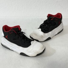 Jordan Max Aura 2 GS White/Gym Red-Black Youth Shoes CN8094-100 Size 7Y