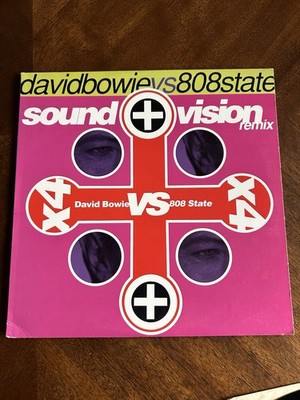 David Bowie Vs 808 State - Sound + Vision (Remix) (12'', Single) 1991 Tommy Boy,