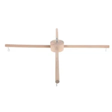  Wooden Mobile Frame Kit - Bed Bell Wind Chimes Crib Hanger Bedroom Ceiling