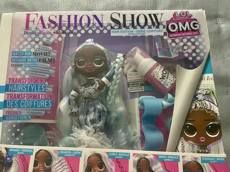 LOL Surprise OMG Fashion Show Hair Edition Lady Braids 10 InchFashion Doll (NEW)