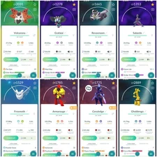 Volcarona, Frosmoth, Salazzle, Kingambit , Revavroom, Ceruledge, Amarouge Tr-de