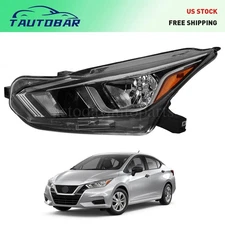 For 2020-2022 Nissan Versa S SV Halogen Headlight Assembly Left Driver Side LH