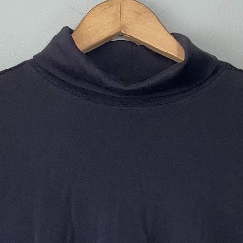 LL Bean Turtleneck Size XL Supima Cotton Knit Top Classic Basic Quiet Luxury - Picture 3 of 9
