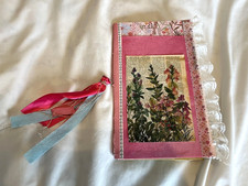 Junk Journal Floral Feminine Theme 9.5x 5.5  Embellishments Ephemera
