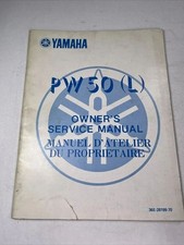 YAMAHA PW 50 (L) OWNER'S SERVICE MANUAL MANUAL D'ATELIER DU PROPRIETAIRE B0519