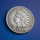1899 INDIAN HEAD PENNY XF Full LIBERTY -Diamonds-Beautiful Coin