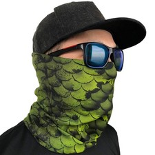 Fishing Mask - Camo Neck Gaiter Face Mask for Men & Women - Sun Protection Fa...