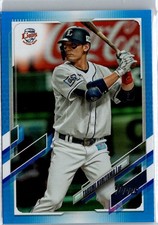 2021 Topps Nippon Blue Foil Takumi Kuriyama #164 /50