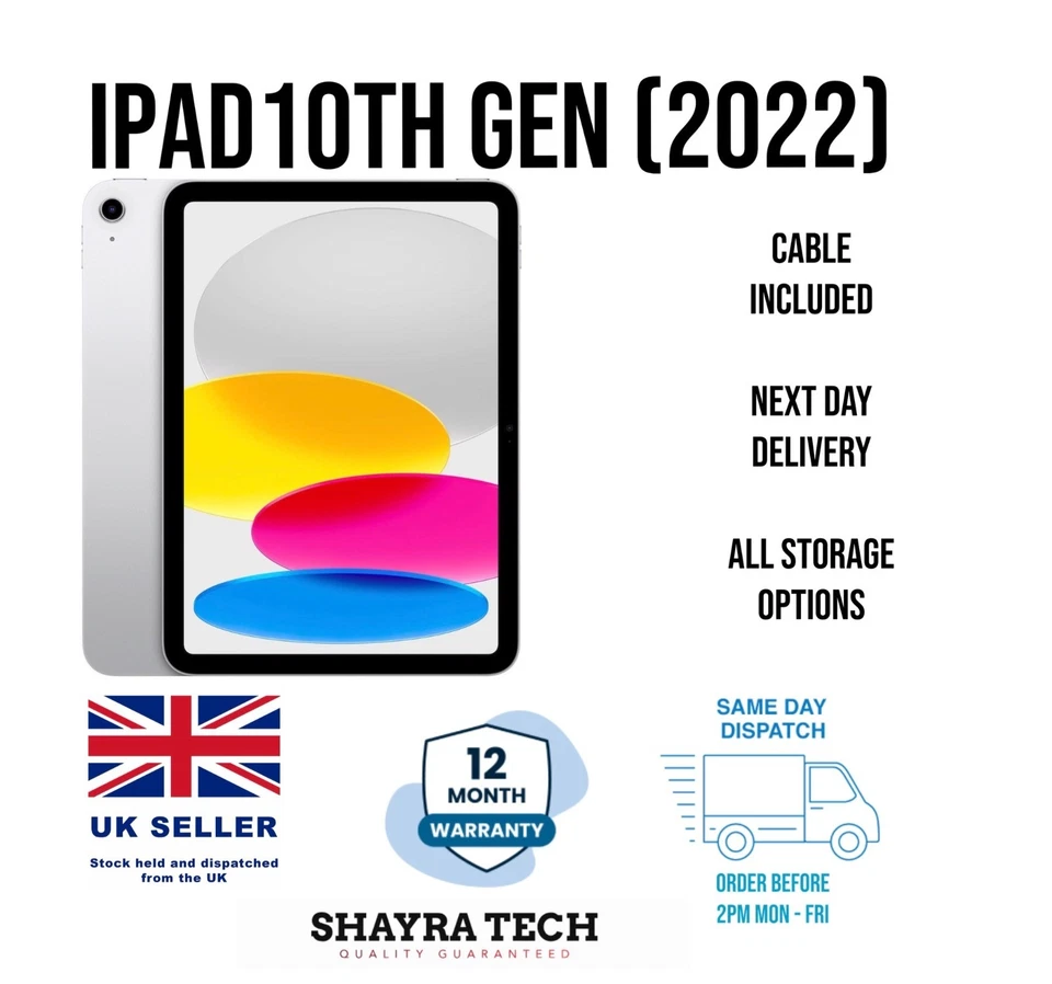 APPLE IPAD 8TH GEN 2020 32GB/128GB Wi-Fi/4G EXCELLENT CONDITION - Image 4 of 4