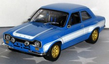 1/43 = FORD ESCORT RS2000 MK1 / Rubber Tire = Diecast Muscle Car FREE SHIPPING