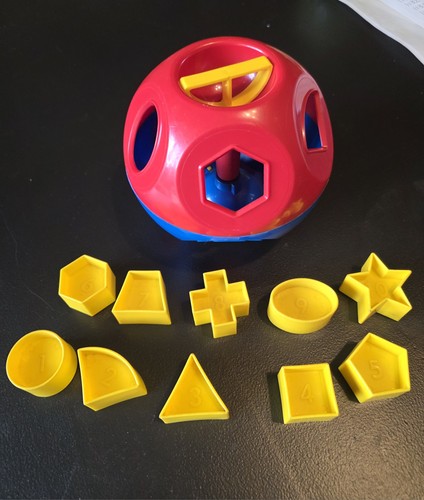 Tupperware Shape-O-Ball Classic Tupper Toys Formsortierer 100% komplett Vintage