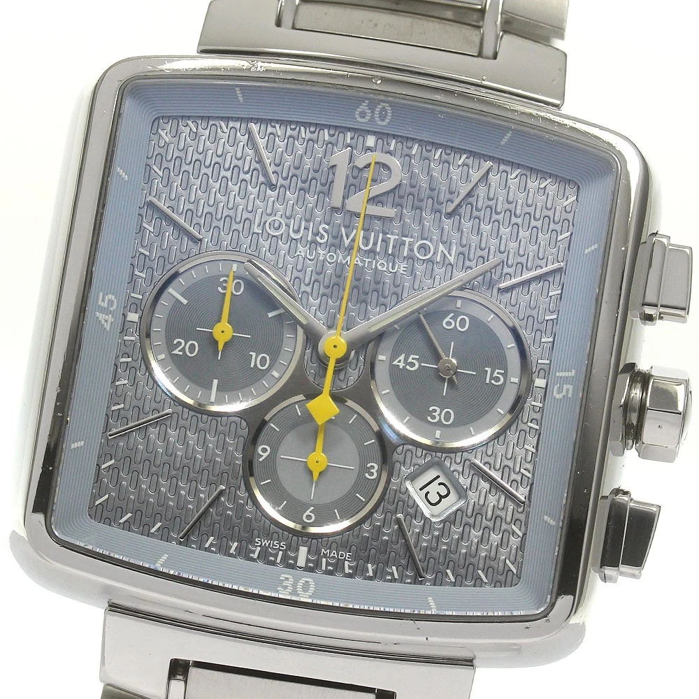 LOUIS VUITTON（LV） LOUIS VUITTON Speedy Q2121 Cronografo Quadrante Blu Ghiaccio Automatico Uomo_840675