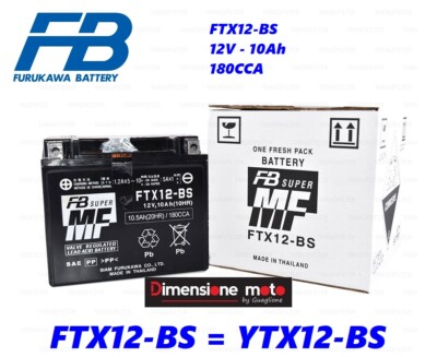 Ftx12 bs аккумулятор