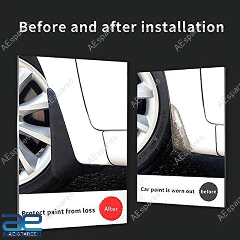 Mud Flap Set of 4 For Maruti Suzuki Baleno (Type-III) 2022 view 5