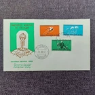 Italy 1962 set cycling/sport/bike stamps (Michel 1126/28) nice used FDC