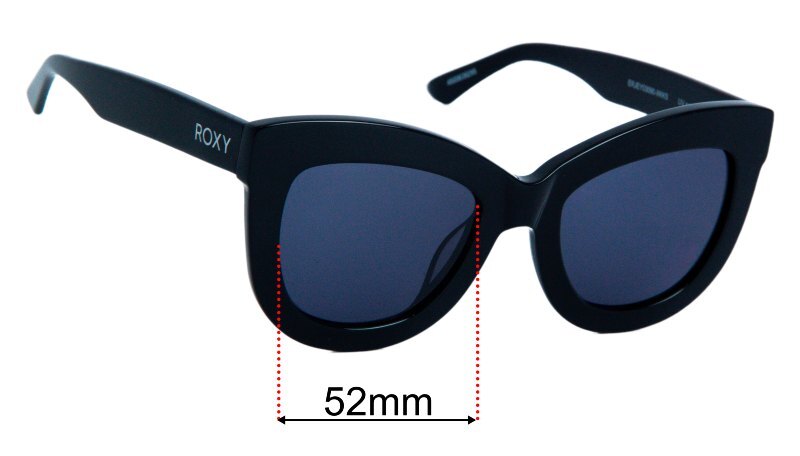 SFx Replacement Sunglass Lenses fits Roxy Madcat 52mm Wide