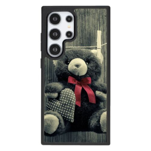 Non slip Cover Cute Teddy Bear forever For iPhone SE4 16E 12 13 14 15 16 Pro Max - Picture 21 of 25