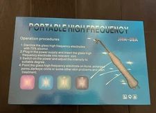 Portable High Frequency Skin Spot Machine with all accessories JHM-08A New