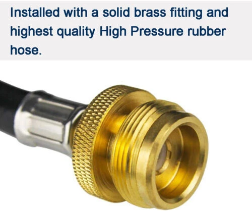 Propan Adapter Schlauch LP Tank 1lb auf 20lb Konverter QCC1 für Mr. Heater Big Buddy - Bild 7 von 39