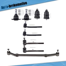 9x Front Lower Upper Ball Joint Steering Tie Rod End For 1980-1981 Buick Century