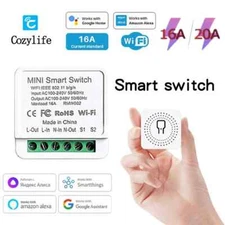 WiFi Smart Switch Relay Remote & Voice Control DIY Mode Timer Home Automation