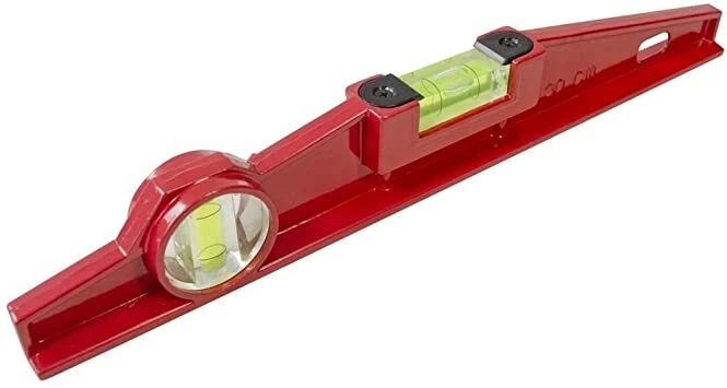 Hilka Spirit Level Set 4 piece aluminium 72 48 24 10