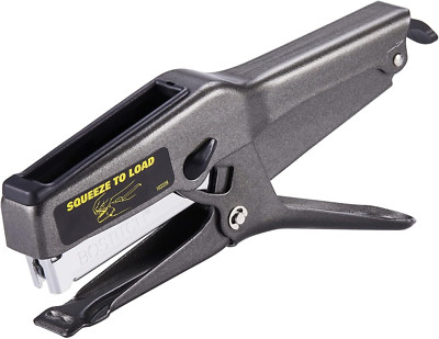 Heavy Duty All Metal 45 Sheet Plier Stapler,210 Stapler Capacity,Full-Strip-Blac
