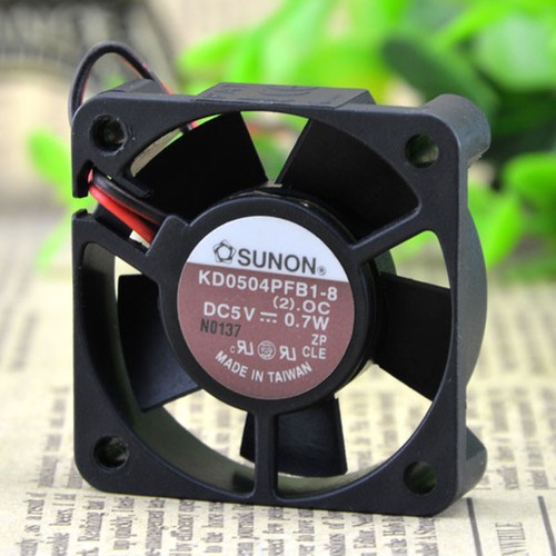 1pcs Nuova ventola di raffreddamento SUNON KD0504PFB1-8 5V 0,7W a 2 fili #QW - Foto 3 di 4