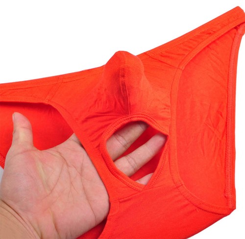 Calzoncillos modales para hombre ropa interior bolsa abultada nueces bolas baúles baúles breve - Imagen 5 de 10