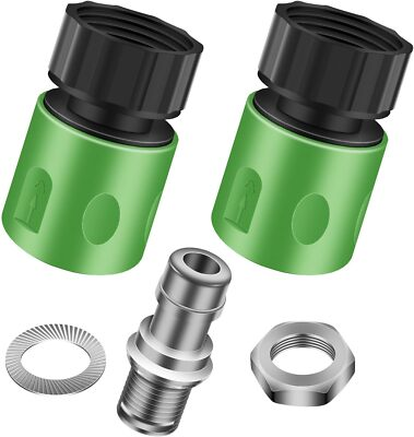 #ad #ad Lawn Mower Deck Wash Kit Deck Wash Adapter Quick Connect Attachment $12.99