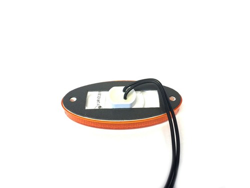 WAS, LED Oval Amber Side Marker Lamp Light 12/24V  Caravans/Motorhomes (1655) - Picture 2 of 3