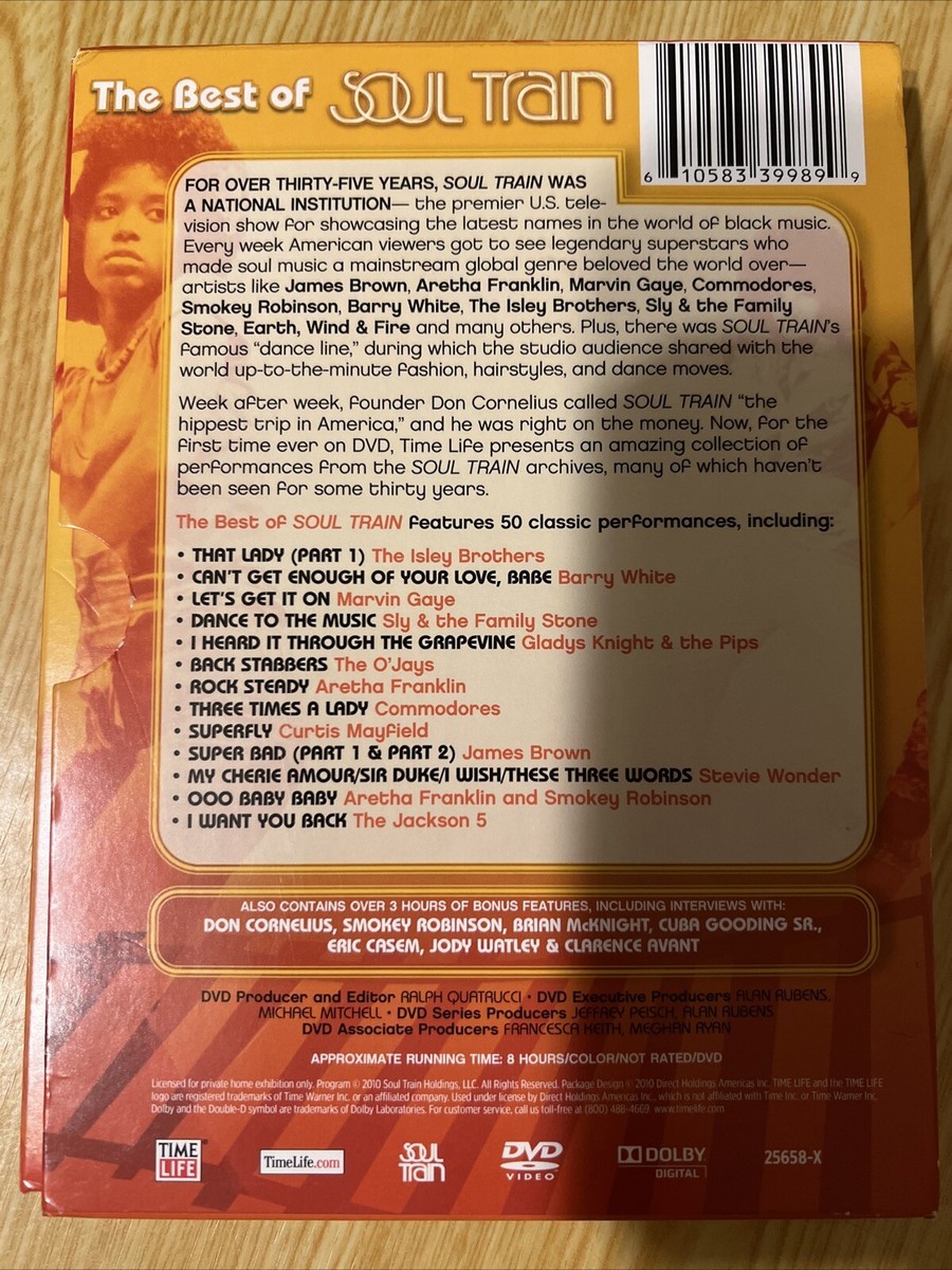 Soul Train: The Best of Soul Train (DVD, 2010, 3-Disc Set