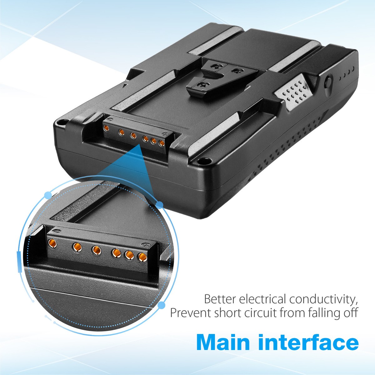 BP-95 V Mount V-Lock Digital Camera Camcorder Battery For