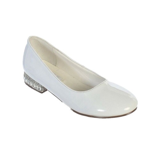 VERBENAS Noelia White Leather Shoes Flats Women display picture 2