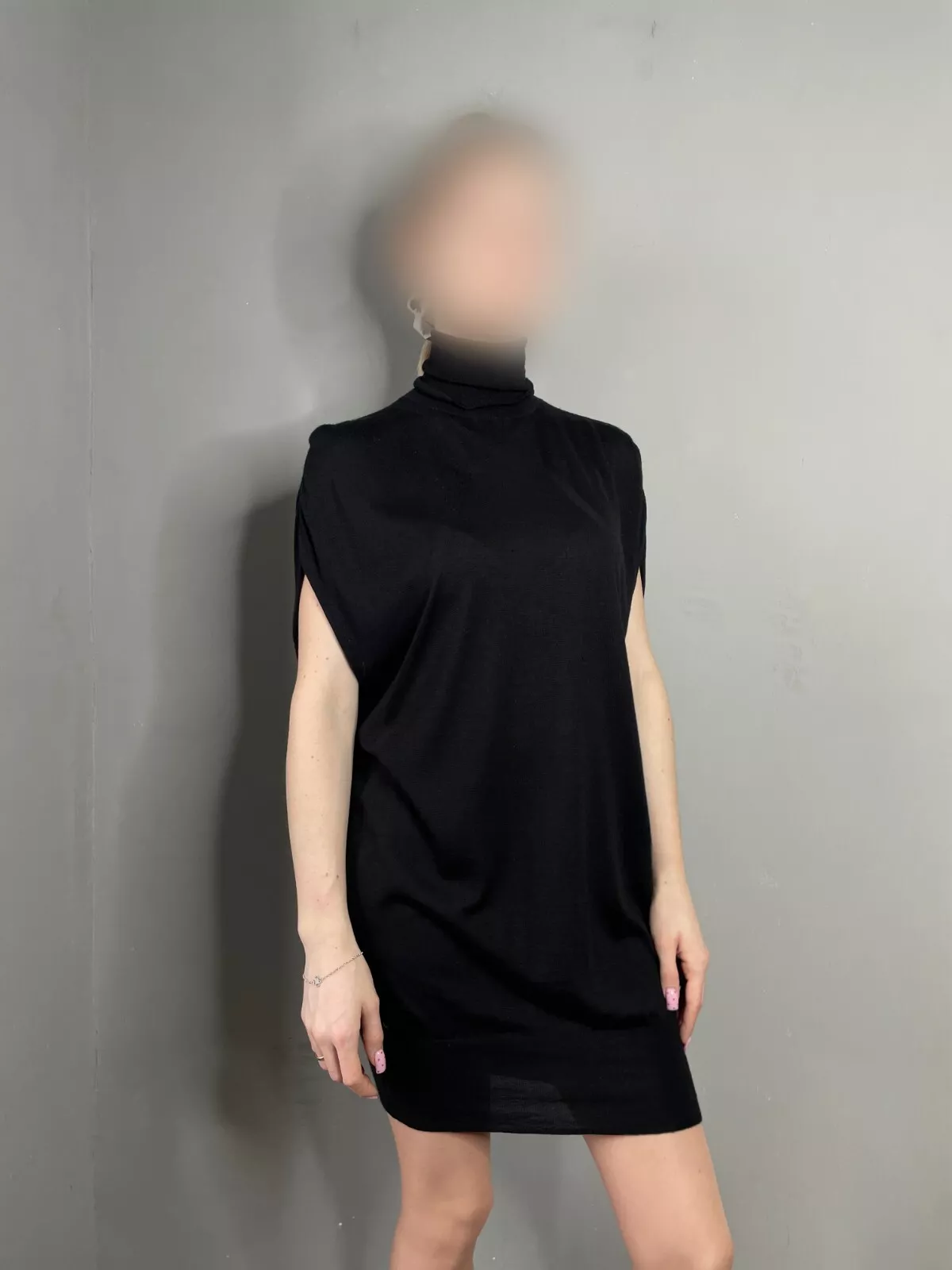 Robe sans manches col roulé femme Gucci 2009 cachemire/laine/soie mélangés   Taille S