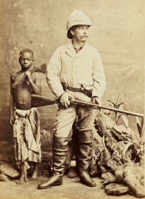 HENRY MORTON STANLEY & KALULU - African Explorers - 5 x 7 in Print