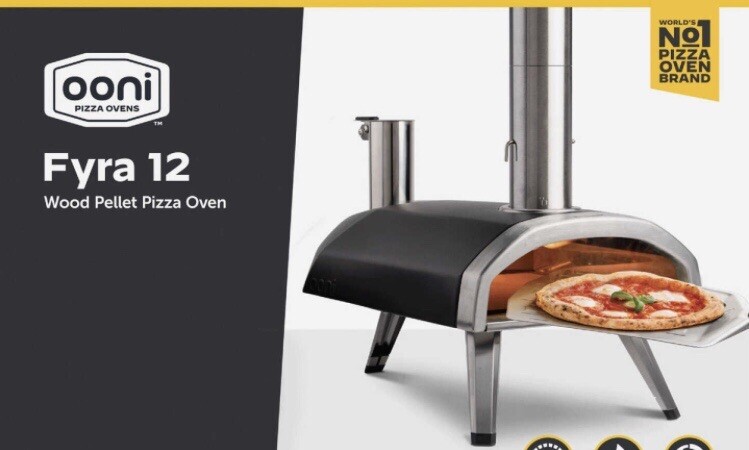 Ooni Fyra 12 Portable Wood Pellet Outdoor Pizza Oven NEW in