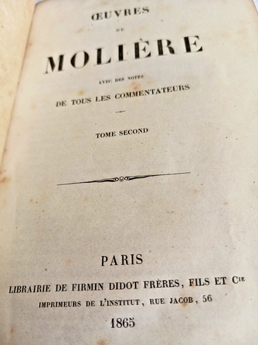 Histoire des insectes, Emile Blanchard, firmin didot, 1845 - Label Emmaüs