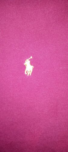 Vintage Polo Ralph Lauren LS Pullover Shirt Boys L 14/16 Yellow Pony Excellent - Picture 3 of 6
