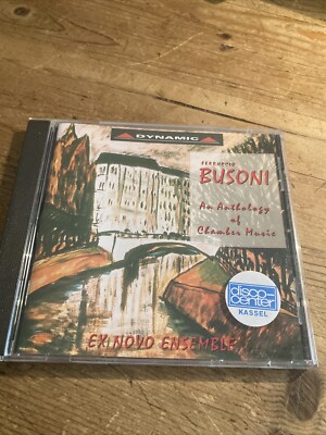 Cd Busoni- Chamber Music- Ex Novo Ensemble - 07634
