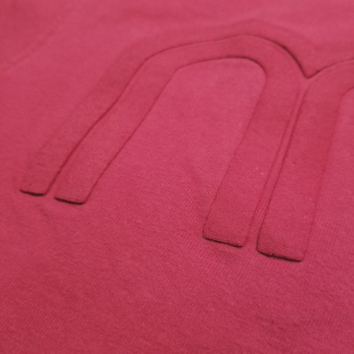 Vintage Mecca T Shirt Mens M fits XL Red Puffy Paint Streetwear 90s Hip Hop - Picture 5 of 10